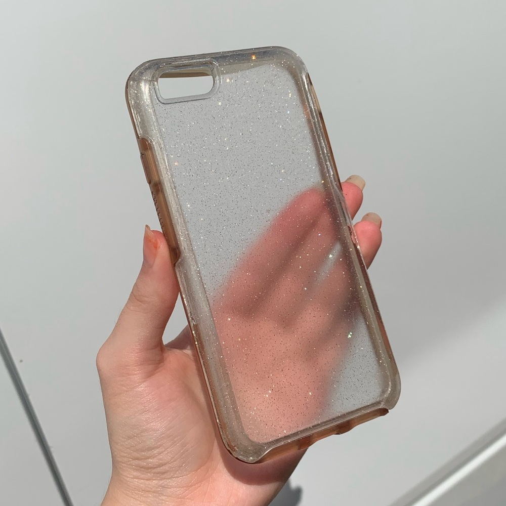 Clear/Glitter OtterBox Case for IPhone 6/6s/7/8/SE